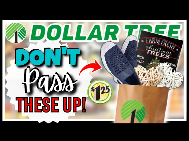 DOLLAR TREE Haul FINDS That You CAN'T PASS UP! So Many $1.25 Great Gift & Everyday Items To GRAB!