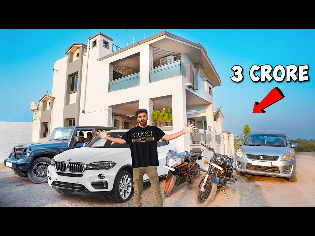 Our Car Collection and Home Tour - Worth 3 Crore 🤑 | The Experiment TV