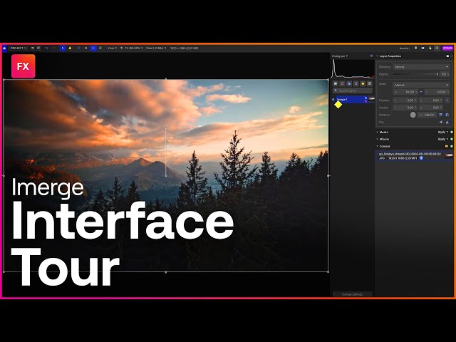 Learning the Imerge interface basics | My First Project