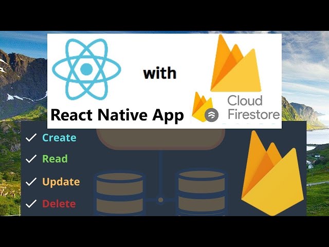 CRUD Tutorial Using React Native + Firebase | Firebase  Firestore Tutorial | Expo