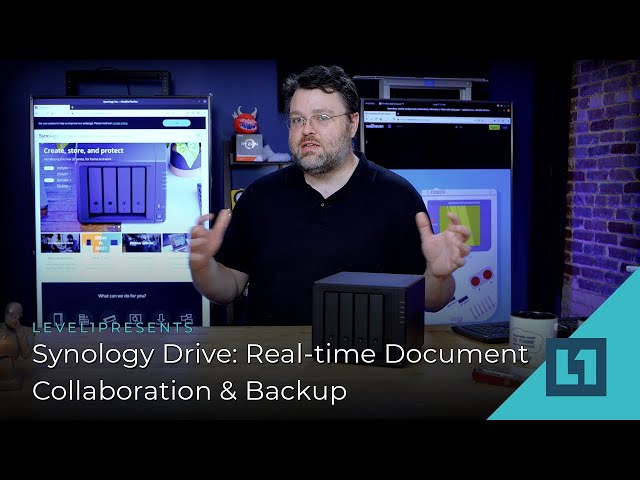 Synology Drive: Real-time Collaboration & Backup