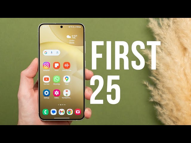 Galaxy S24 - First 25 Things To Do! (Tips & Tricks)