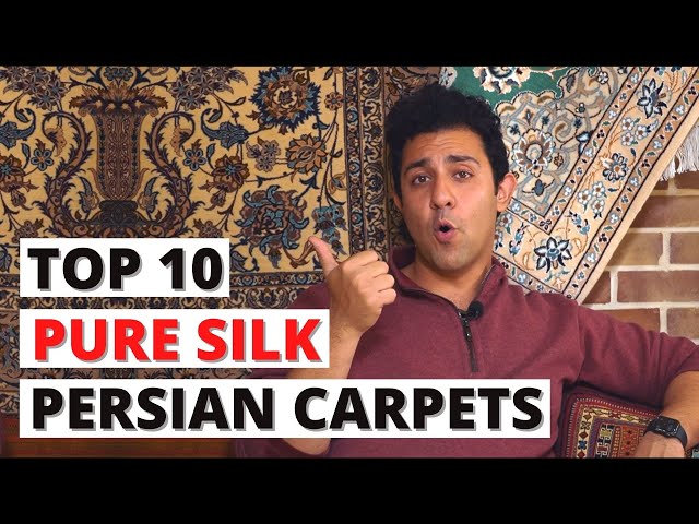 Top 10 PURE SILK Persian Rugs - Nomadic and City Rugs from Iran
