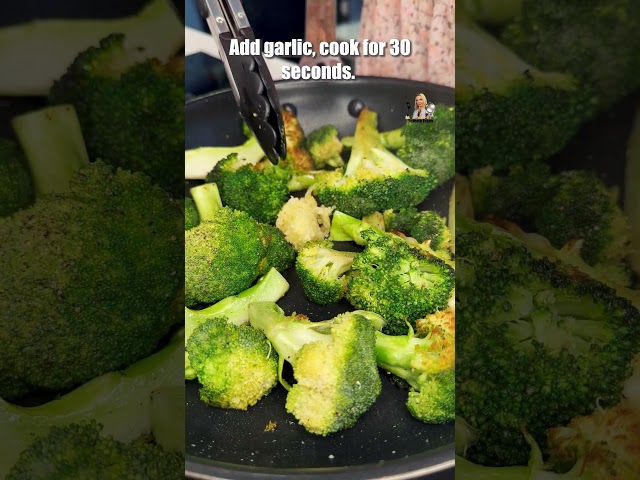 🌟 Butter Garlic Broccoli Recipe – a tasty twist on the greens 🥦