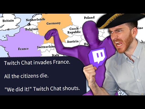 Twitch Chat and I invaded Europe with Artificial Intelligence
