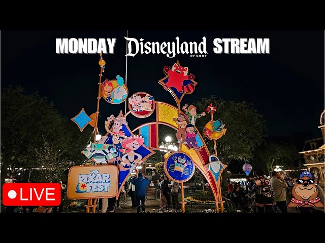 🔴 Live: Monday Stream at Disneyland! World of Color ONE, Together Forever Projections and Rides!