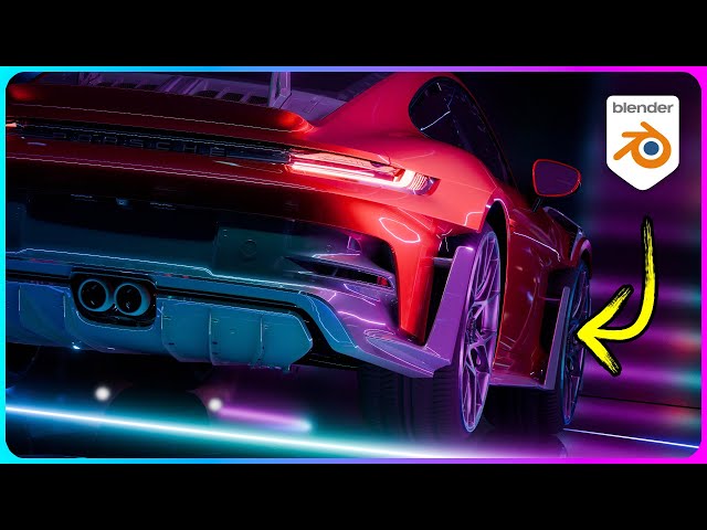How to Get AWESOME Car Lighting in Blender!