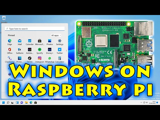 Windows 11 ARM on Raspberry Pi