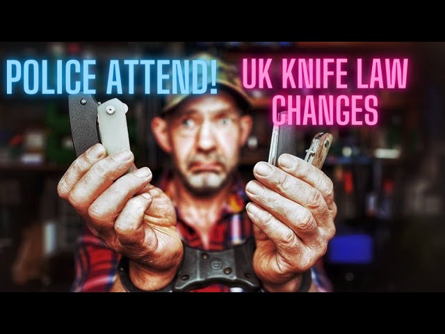 Police came to my house! UK Knife Law update 2023...