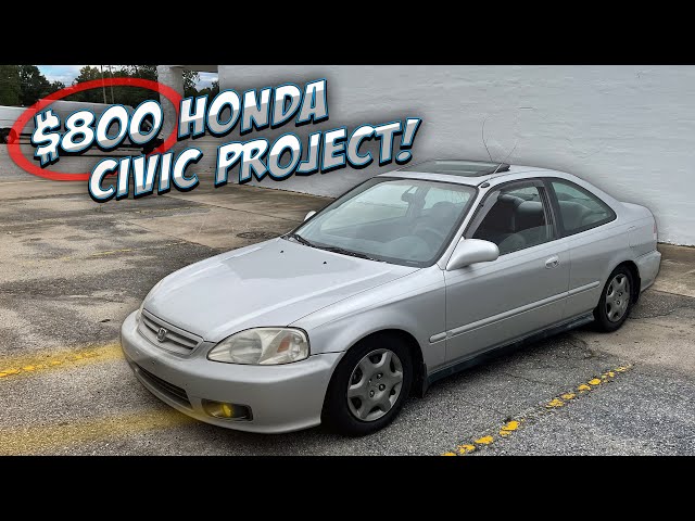 I paid $800 for the perfect Honda Civic EK project!
