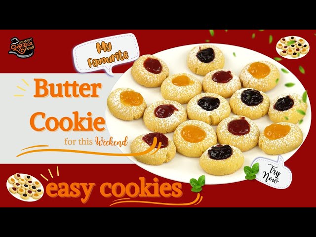 My Favourite Butter Cookie Recipe : easy cookie recipes, How to Make Perfect Butter Cookies
