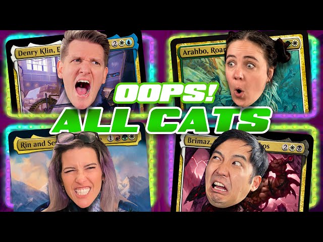 Oops! All Cats w/ CovertGoBlue & Olivia Gobert-Hicks | Extra Turns 36 | Magic Commander Gameplay