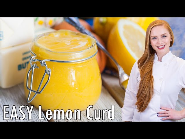 EASY Lemon Curd Recipe - The BEST Recipe!! 'Back to Cake Basics' Episode