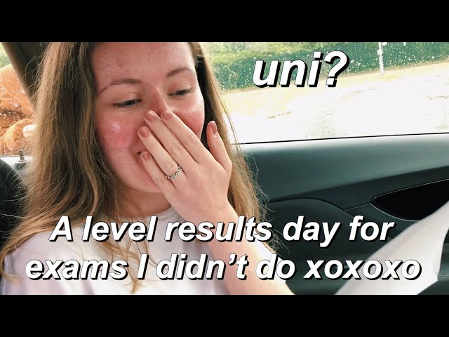 opening A level results 2020 *live reaction on camera*