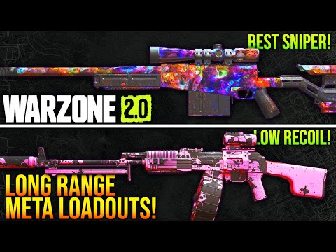 WARZONE 2.0: The LONG RANGE META! Best META LOADOUTS To Use Right Now! (WARZONE 2 Best Setups)