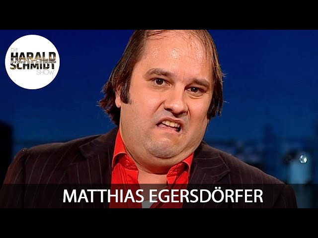 Matthias Egersdörfer - Falten und Kleben | Die Harald Schmidt Show (ARD)