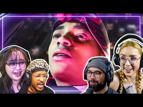 Gamers REACT to the face reveal of Miles Morales | Gamers React