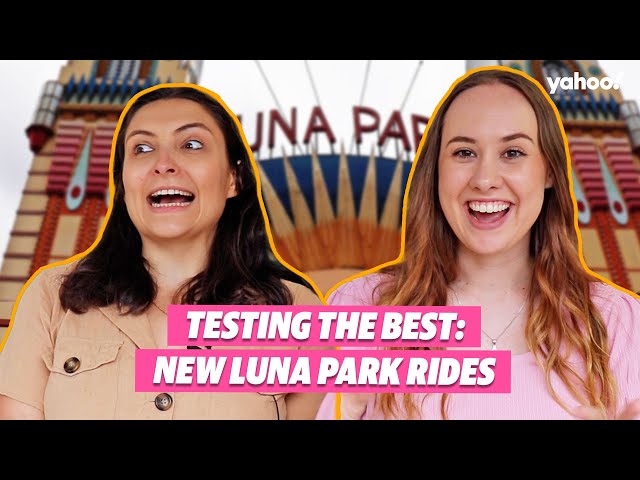 Trying Luna Park Sydney's brand new rides | Testing the Best S1 E2 | Yahoo Australia