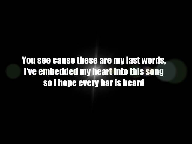 Lowkey - Last Words [feat. Logic] (with lyrics) HD