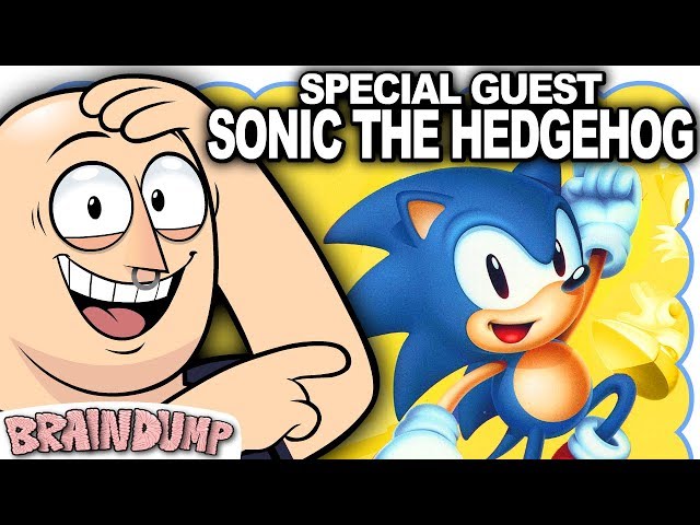 Special Guest SONIC THE HEDGEHOG Discusses Upcoming Movie! - Brain Dump
