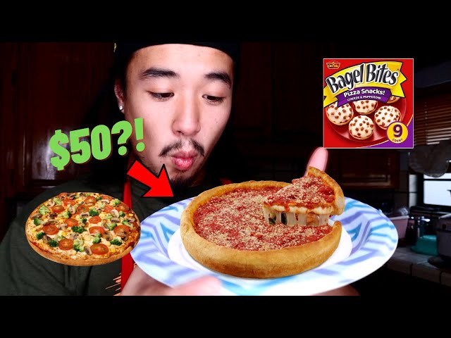 I Tried Every Type Of Pizza For 24 HOURS!
