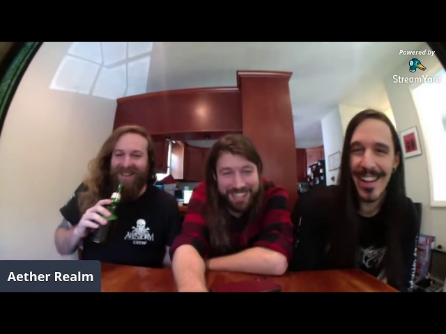 ÆTHER REALM - Live Band Q&A (#NapalmSofaSeries)