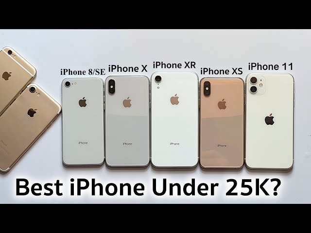 Which iPhone To Buy Under 25K in 2022? iPhone 6s, 7, 8, XR, XS, 11 (HINDI)