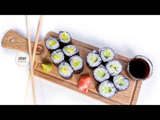 Domácí Sushi recept / Sushi maki  @jirinypeceni
