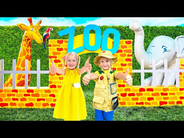 Katya y Dima La aventura del zoológico