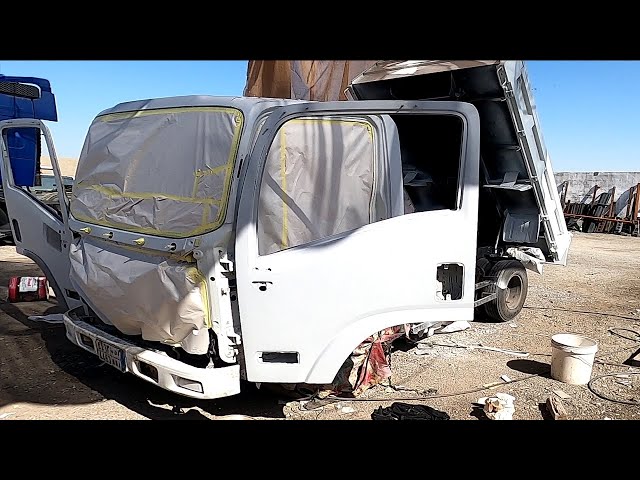 Isuzu Truck Cabin 'Body Repairing and Restoration Complete Video ||Truck World 1||
