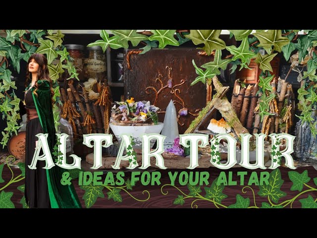 Forest Witch Altar Tour | Tips & ideas to help set up yours