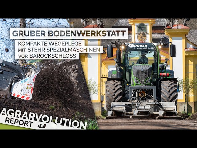 Wegesanierung mit Traktorgrader • LU Gruber Bodenwerkstatt | Agrarvolution Report