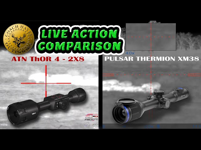 ATN vs Pulsar thermal video comparison during a night hunt.