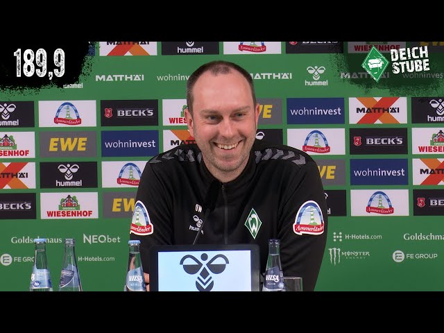 Vor Werder Bremen gegen Bayer 04 Leverkusen: Die Highlights der Pressekonferenz in 189,9 Sekunden!