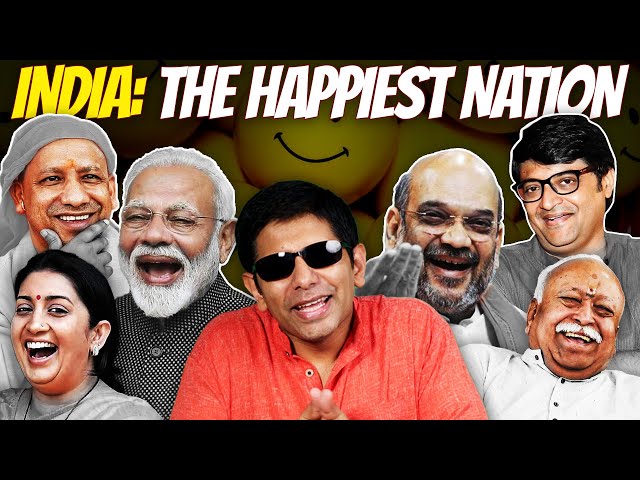 Bhakt Banerjee Exposes FRAUD / Anti-India Happiness Index