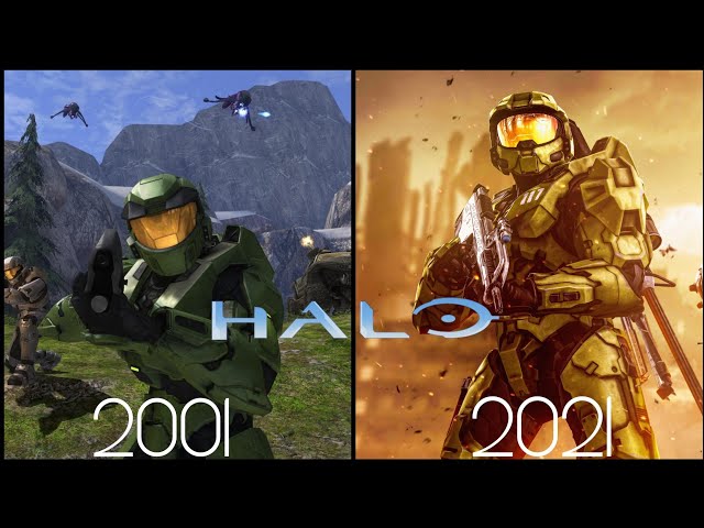 Evolution Of Halo (2001 - 2021)