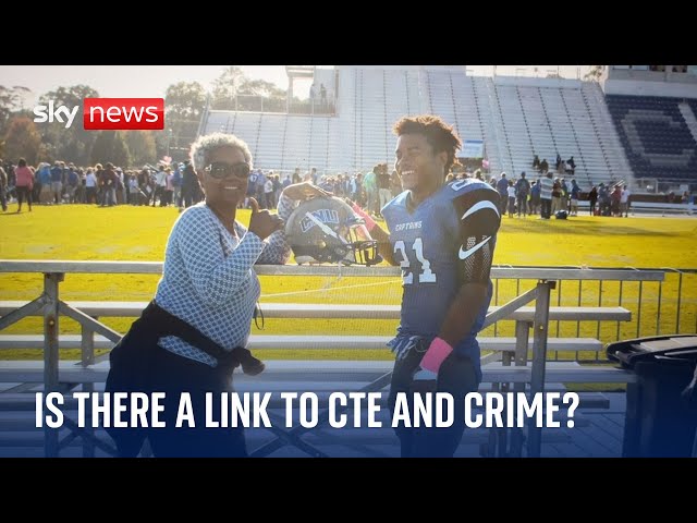 Is there a link between CTE and violent crimes in the US?