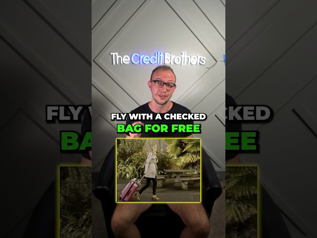 How to fly with a free checked bag 🧳