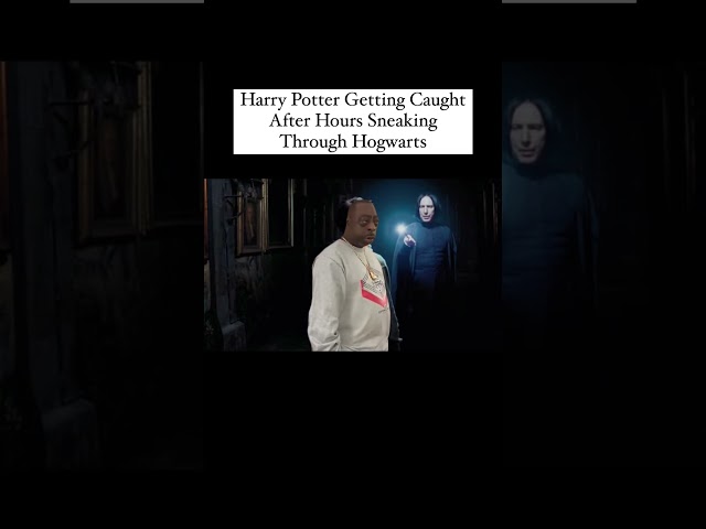 Harry Potter Caught Sneaking Out #harrypottermeme #memes