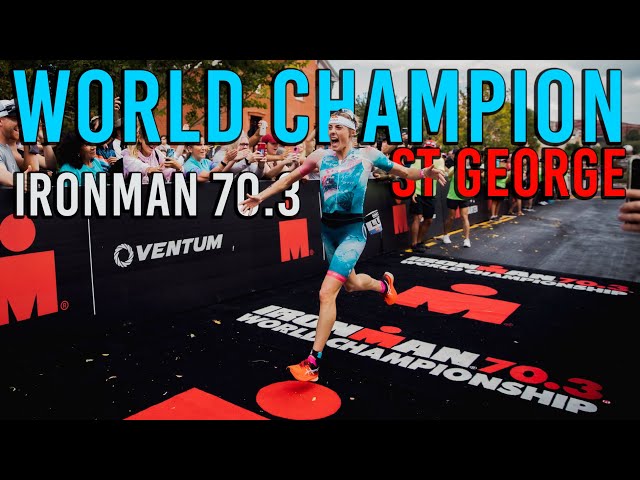 WORLD CHAMPION! | Ironman 70.3 St.George | Lucy Charles-Barclay