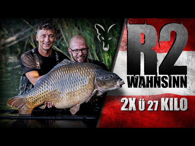 R2 WAHNSINN! 2x ü27 Kilo | Karpfenangeln am bekanntesten Paylake Österreichs