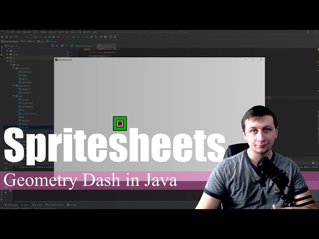 Spritesheets | Coding Geometry Dash in Java #6