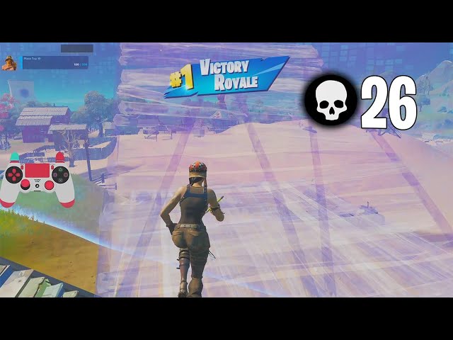 High Elimination Solo Vs Squads Gameplay Full Game Win Season 5 (Fortnite PS4 Controller)