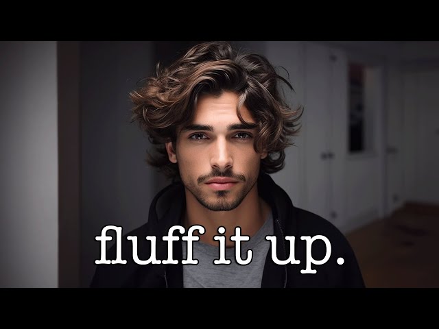 How To Get FLUFFY Hair Instantly! | Men's Best Fluffy Hairstyle Tips #fluffyhair