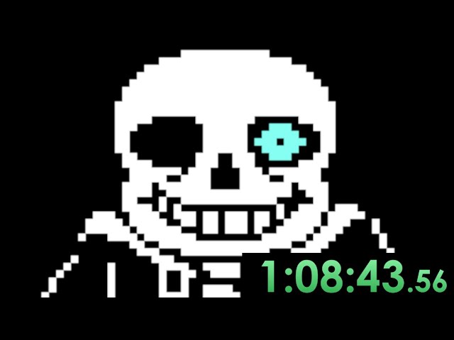I tried speedrunning Undertale Genocide and it was incredibly dark