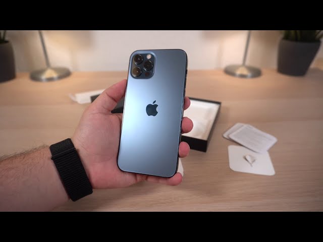 Apple iPhone 12 Pro (Blue) Unboxing & Hands On! - touchbenny