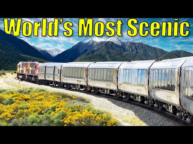 2 DAYS Across NEW ZEALAND by Train