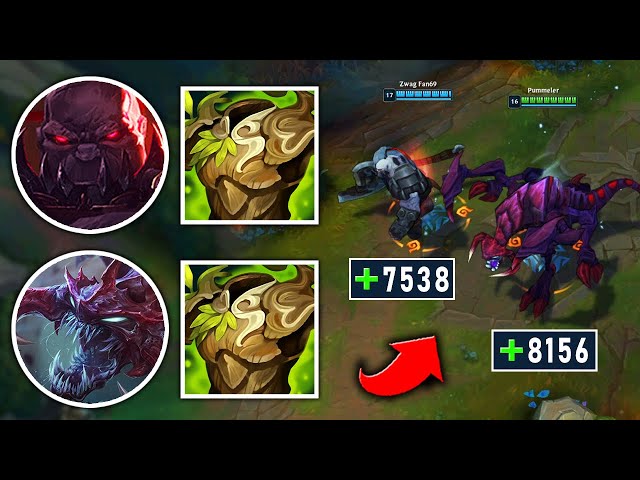 WE PLAYED THE TWO HIGHEST HEALTH CHAMPS (15,000+ COMBINED HP) - League of Legends