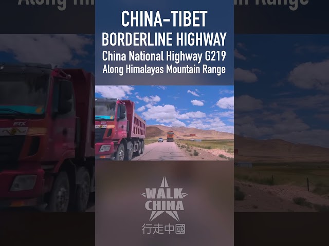 BEST TIBET SCENERY ALONG HIGHWAY G219 #driving #highway #tibet #china #himalayas #roadtrip