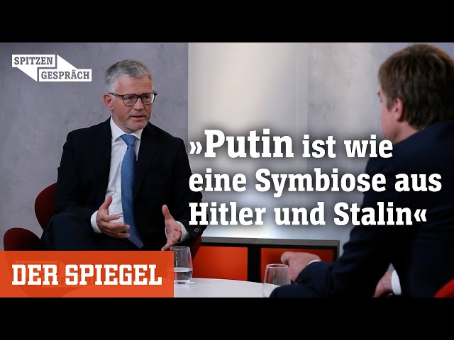 Andrij Melnyk im Talk zum Ukraine-Krieg: »Putin ist wie eine Symbiose aus Hitler und Stalin«